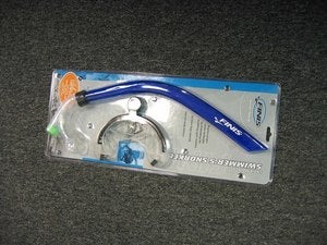 Image of swimmer's snorkle