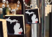 Image of Michigan is Home Necklace