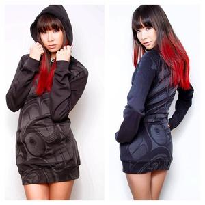 Image of Sea Sweater Dress (Black)