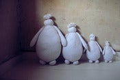 Image of Poupée Pigmée  étoiles argent Format 2 ♥