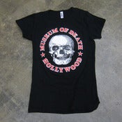 Image of Museum of Death Logo - Girly Tee (Black)