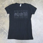 Image of Bed Of Skulls (Ghost print) - Girly Tee