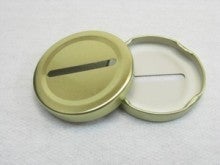 Image of Lug Coin Slot Gold Lid