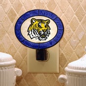 Image of LSU Tigers Art Glass Night Light