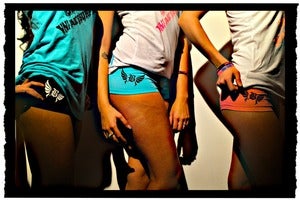 Image of Girls Booty "Surf This" Shorts