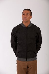 Image of FLIGHT JACKET - SPECKLED TWEED