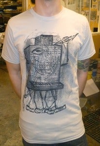 Image of Moog Monster Silver Tee