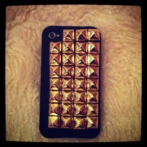 Image of Full Gold Studded iPhone 4/4s/5 Cover