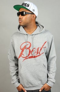 Image of Best Davis Hoodie Grey