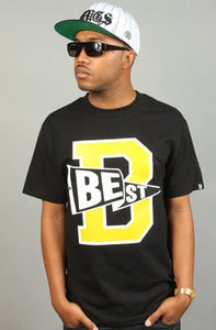 Image of BEST Pennant Tee Black