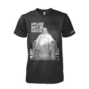 Image of Applause Waits On Success Tee (Black)