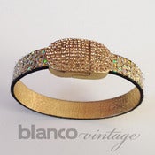 Image of BRAZALETE GOLDEN STRASS