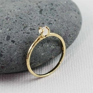 Image of Petite Gem Rings