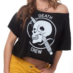 Image of RUCKUS GIRLS DEATHCREW FLOWY TOP