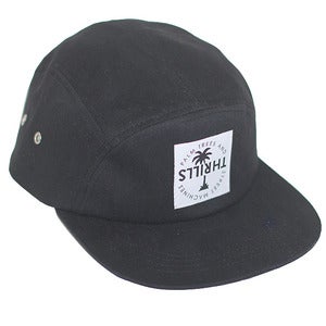 Image of 5 PANEL CAP | BLACK