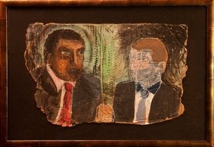 Image of The Polytitians - Original Artwork on Cardboard