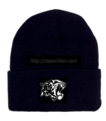 Image of Leopard Beanie ( Two sided)
