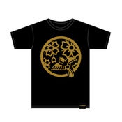Image of HALFSLEEVE - OG LOGO TEE (BLACK/GOLD)