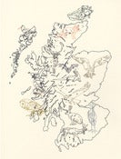 Image of Susie Wright- Wildlife Map- Limited Edition Screenprint