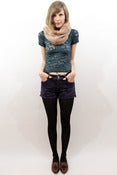 Image of lacey festive blouse