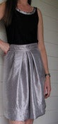 Image of Silver Skirt with matching top.