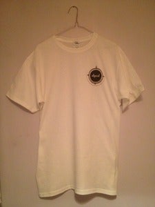 Image of Ornate Pocket Logo T-shirt - White
