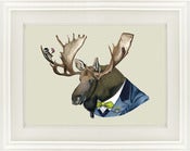 Image of Moose Print by Ryan Berkley 