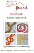 Image of Plaited Braid Stitch Printable