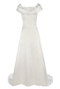 Image of Bridal Satin Ruby Dress