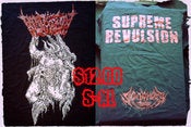 Image of Paroxysmal Butchering Logo/Design/Back Print T-Shirt