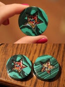 Image of 1 3/8" Malachite Sprinkle plugs!