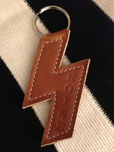 Image of noise bolt keychain 
