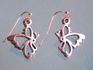 Image of Butterfly Earrings