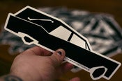 Image of Nix's Hearse Vinyl Die-Cut Sticker