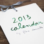 Image of 2013 illustrated calendar