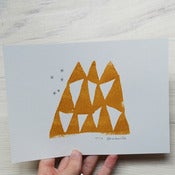 Image of Mountains of happiness - screenprint