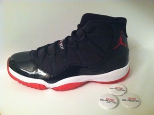 Image of Air Jordan XI (11) Retro "Blk/Red