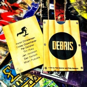 Image of Debris DVD - Limited Edition Wood Case