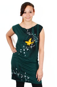 Image of Birds of a Feather Tee Dress