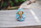 Image of Turquoise Magnesite Elephant Ring