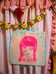 Image of no fucks tote