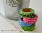 Image of Set de 4 washi tape "Elephant"