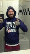 Image of DubstepCuresCancer Purple Hoodies (Unisex
