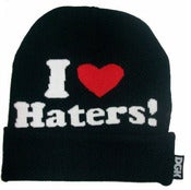 Image of NEW! DGK "I Love Haters" Beanie Collection