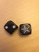 Image of Zebrahead set of dice - 2 colours to choose from