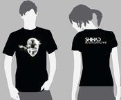 Image of Beautiful Machine Black & White Print T-Shirt