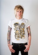 Image of Guys Brown Pipe Tee