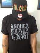 Image of Anuheake'alaokalokelani Tee - GRAY on BLACK