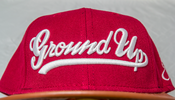 Image of Ground Up Snapback (RED/WHITE)