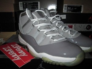 Image of Air Jordan XI (11) Retro "Cool Grey" 2001 *SOLD OUT*
